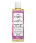 Organic  Castor Oil Lavender 237 Ml by Heritage Store