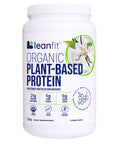 Organic Plant Protein Vanilla 715 Grams by LeanFit