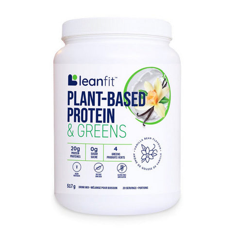 Protein & Greens  Vanilla Bean 517 Grams by LeanFit