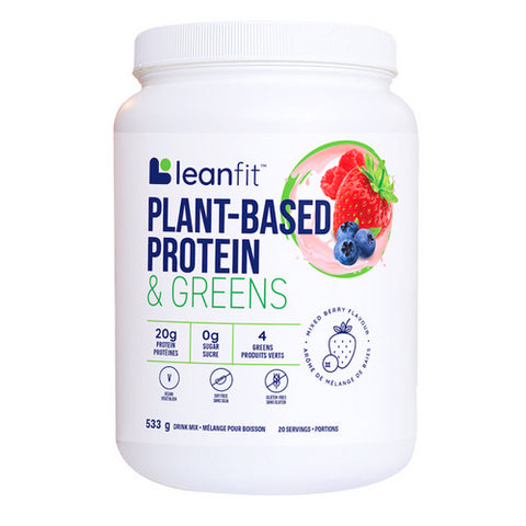 Protein & Greens Berry 533 Grams by LeanFit