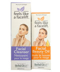 Facial Beauty Oil W/FREE Cleanser 2 Count by Herbal Glo