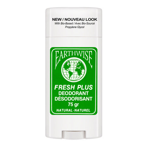 Fresh Plus Deodorant Stick 75 Grams by Earthwise/Eco-Wise Naturals