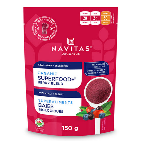Superfood + Berry Blend 150 Grams by Navitas Organics