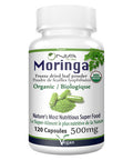 Organic Moringa Capsules 120 Caps by Nia Pure Nature