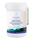 Biodegradable Disinfecting Wipes 25 Count by Natura Solutions