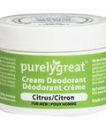 Cream Deodorant Citrus For Men 50 Grams by Purelygreat