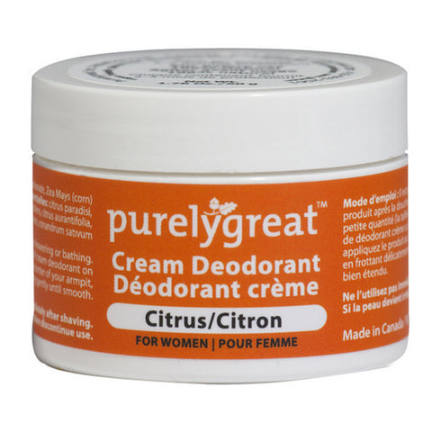 Cream Deodorant Citrus For Women 50 Grams by Purelygreat
