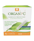 Compact Tampons Super Plus 16 Count by Organyc