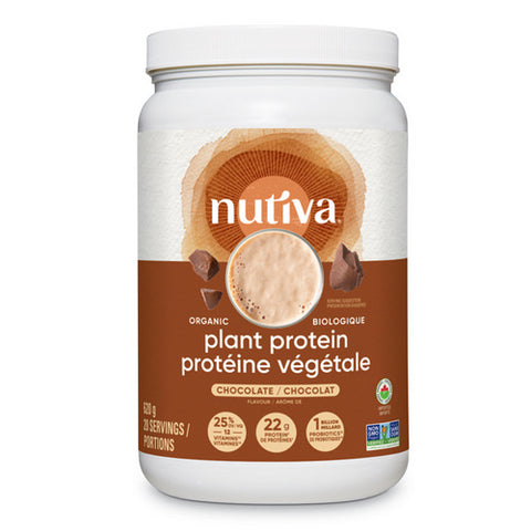 Plant Based Protein Chocolate 620 Grams by Nutiva