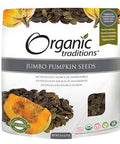 Pumpkin Seeds Jumbo 227 Grams by Organic Traditions
