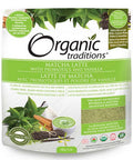 Latte Matcha with Probiotics 150 Grams by Organic Traditions
