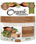 Latte Chocolate With Probiotics 150 Grams by Organic Traditions