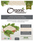 Whole Psyllium Flakes 340 Grams by Organic Traditions