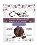 Chocolate Cacao Nibs 70% Chocolate 200 Grams by Organic Traditions