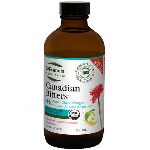 Canadian Bitters + ACV 250 Ml by St. Francis Herb Farm Inc.
