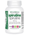 Organic Spirulina 180 Tabs by Prairie Naturals Health Products Inc.