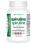Organic Spirulina 180 VegCaps by Prairie Naturals Health Products Inc.
