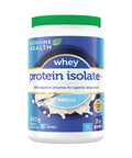 Whey Protein Isolate Vanilla 840 Grams by Genuine Health