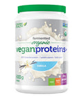 Fermented Organic Vegan Protein+ Vanilla 600 Grams by Genuine Health