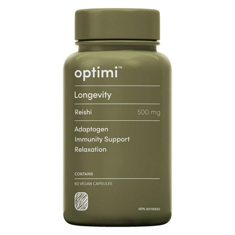 Longevity Reishi 60 VegCaps by Optimi