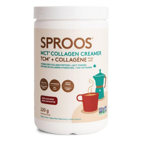 Sproos MCT Collagen Creamer 220 Grams by Sproos