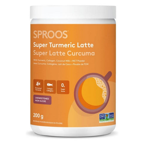 Sproos Super Turmeric Latte 200 Grams by Sproos