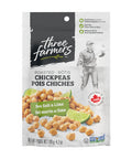 Roasted Chickpeas Sea Salt & Lime 120 Grams by Three Farmers