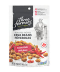 Roasted Fava Beans Sweet Chili 140 Grams by Three Farmers