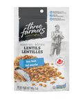 Roasted Lentils Garlic & Herb 140 Grams by Three Farmers