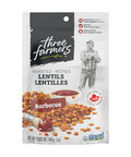 Roasted Lentils BBQ 140 Grams by Three Farmers