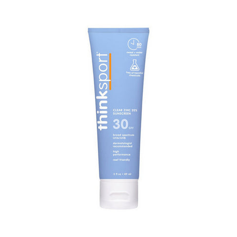 THINKsport THINKbaby, Sport Clear Zinc Sunscreen SPF 30, 89 Ml