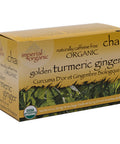 Imperial Organic Golden Turmeric Ginger Chai 18 Bags by Uncle Lees Teas
