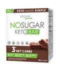 Keto Bar Choc Fudge 4 Count by No Sugar Company