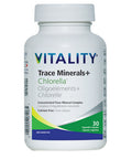 Trace Minerals + Chlorella 90 VegCaps by Vitality Products Inc.