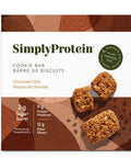 Chocolate Chip Cookie Bar 4 Count by SimplyProtein