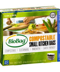Compostable Small Kitchen Bags 48 Count by BioBag
