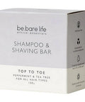 Shampoo & Shaving Bar Top to Toe 100 Grams by Be.Bare Life