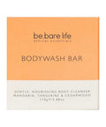 Bodywash Bar Mandarin Tangerine & Cedarwood 110 Grams by Be.Bare Life