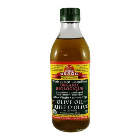 Organic Extra Virgin Olive Oil 473 mL by Bragg