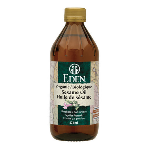 Organic Black Sesame Oil 473 mL by Eden Foods