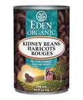 Organic Kidney Dark Red Beans 398 mL by Eden Foods