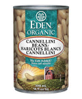 Organic Cannellini White Kidney Beans 398 mL by Eden Foods