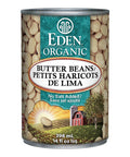 Organic Butter Beans Baby Lima 398 mL by Eden Foods