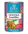 Organic Lentils With Onion & Bay Leaf 398 mL by Eden Foods