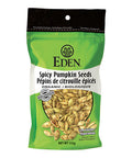 Organic Spicy Pumpkin Seeds Pocket Snacks 113 Grams by Eden Foods