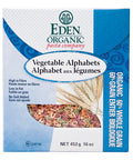 Organic Vegetable Alphabets Whole Grain 453 Grams by Eden Foods
