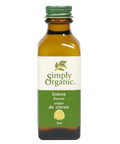 Organic Lemon Flavour 59 mL by Simply Organic