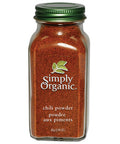 Organic Chili Powder 82 Grams by Simply Organic