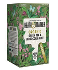 Organic Green Tea with Moroccan Mint 20 Bags by Heath & Heather