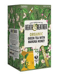 Organic Green Tea with Manuka Honey 20 Bags by Heath & Heather